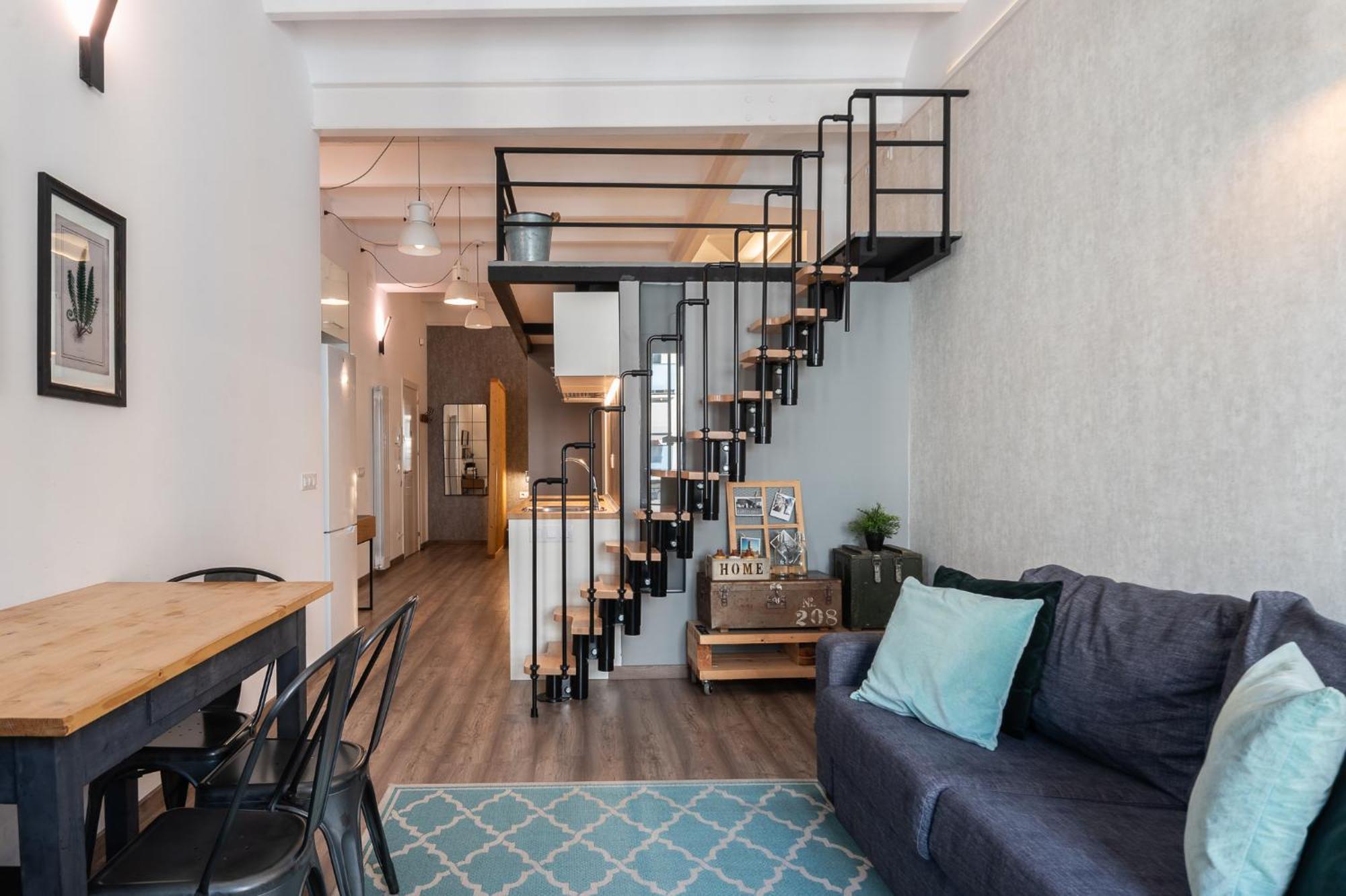 Beautiful Renovated Loft Minutes From The Beach برشلونة المظهر الخارجي الصورة